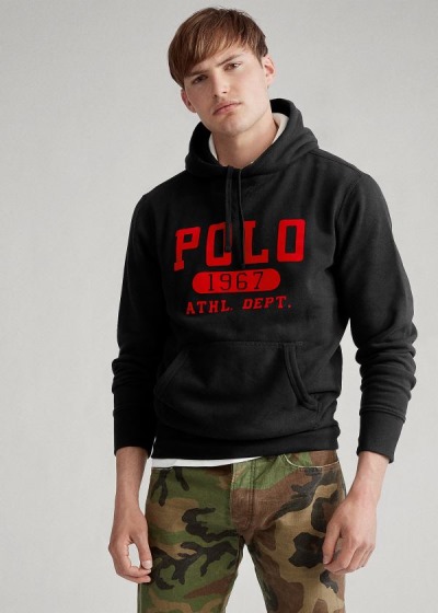 Men's Polo Ralph Lauren Fleece Graphic Hoodies | 270916EHR